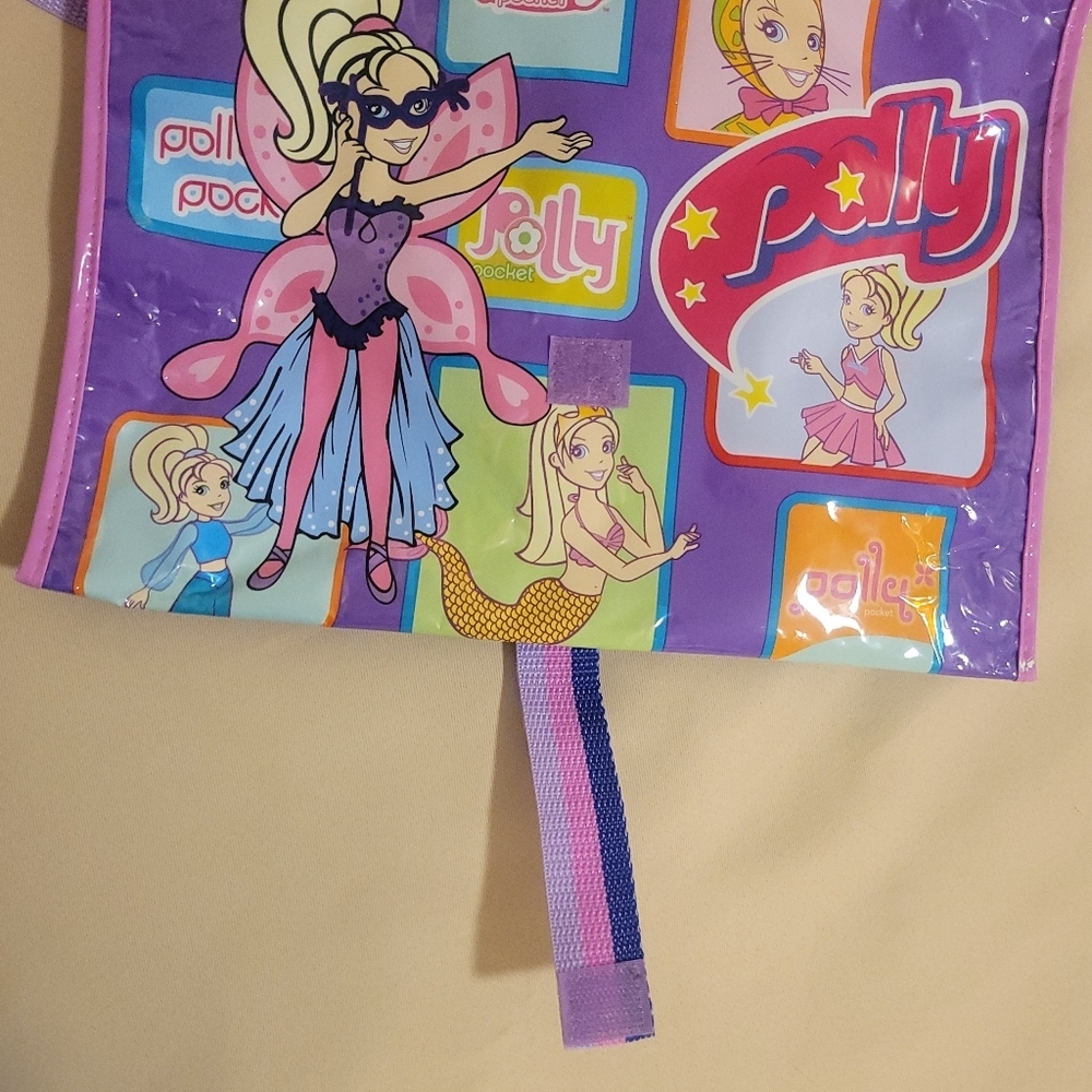 Vintage Polly Pocket Messenger Bag - Doll and Clothes/Accessory Carrier - GC! - Picture 6 of 6